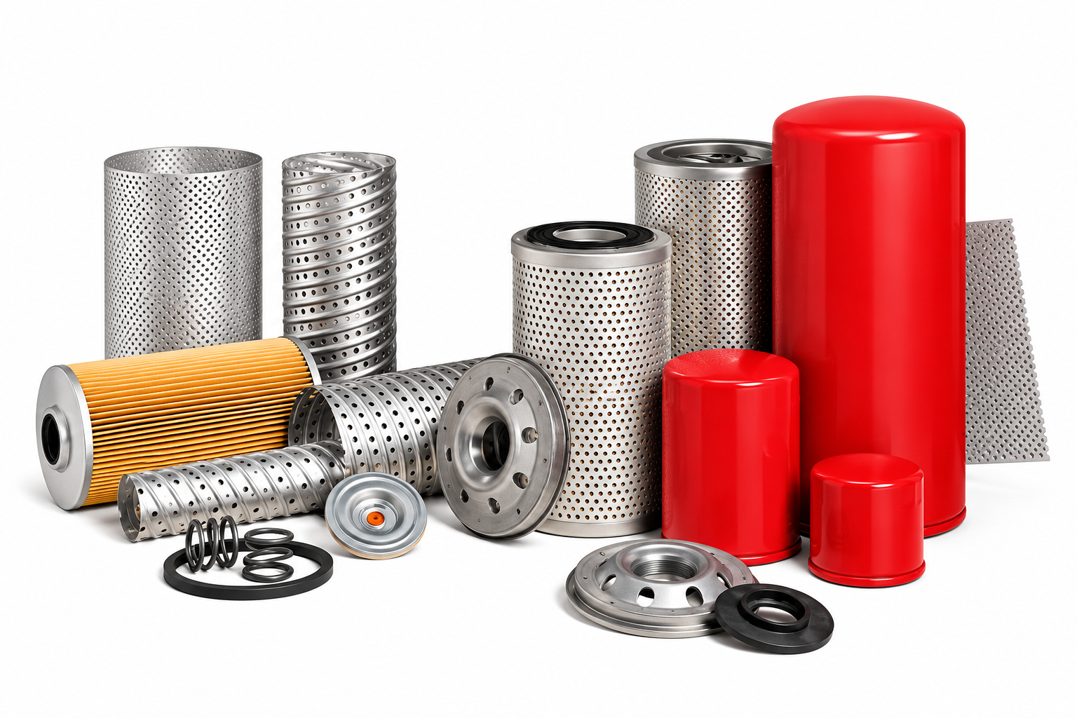 Heavy equipment filters