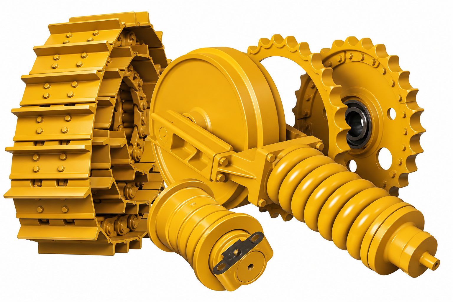 Heavy equipment undercarriage parts